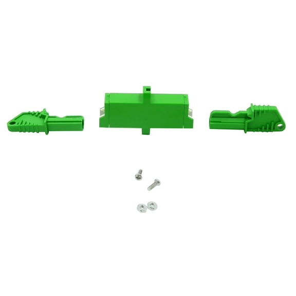 E2000 Fiber Adapter Singlemode Multimode Simplex Optical Connector Fiber Coupler Flange Plate TAPDRA Spare Part