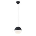 thumbnail image 1 of E20361-92BK ET2 Lighting Half Moon-1 Light LED Pendant in Globe Shape-8.5 Inches Tall and 7.75 Inches Wide-Black Finish, 1 of 6