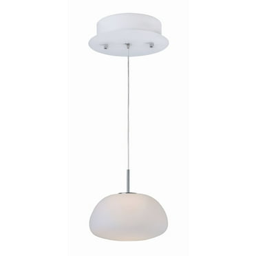 E21122-11WT-ET2 Lighting-Puffs-4.8W 1 LED Pendant-6.25 Inches wide by 5.5 inches high
