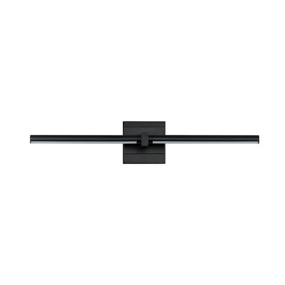E21352-BK ET2 Lighting Dorian - 15W 1 LED Wall Sconce-3 Inches Tall and 22.5 Inches Wide-Black Finish