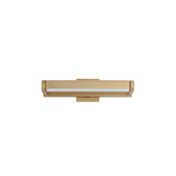 E21491-GLD ET2 Lighting Braque - 19.5W 1 LED Picture Light-2.75 Inch Tall and 18 Inch Wide-Gold Finish