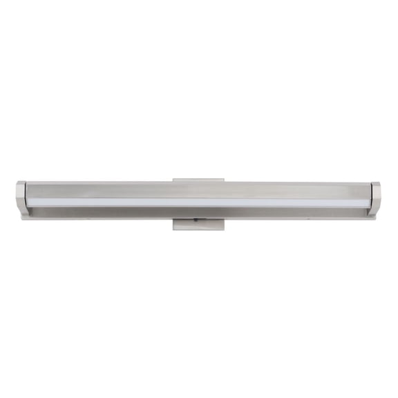 E21493-SN ET2 Lighting Braque - 40W 1 LED Picture Light-2.75 Inch Tall and 31.75 Inch Wide-Satin Nickel Finish