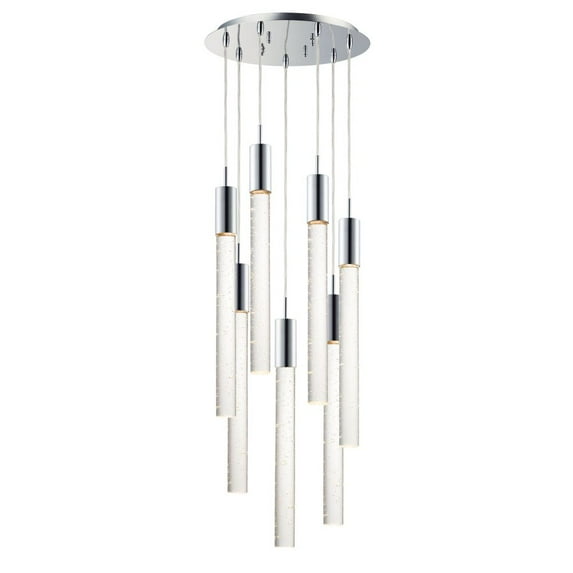 E22877-91PC ET2 Lighting Big Fizz-56W 7 LED Pendant-16 Inches wide by 26.5 inches high