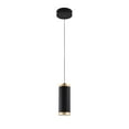 thumbnail image 1 of ET2 Lighting - Cuff - 10W 1 LED Pendant-8.75 Inches Tall and 3.25 Inches Wide, 1 of 1