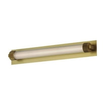 E23480-144NAB ET2 Lighting Doric - 12W 1 LED Wall Sconce-19 Inches Tall and 4.75 Inches Wide-Natural Aged Brass Finish