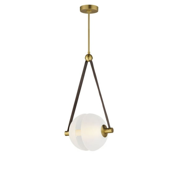 ET2 Lighting - Dispatch - 14W 1 LED Pendant-34 Inches Tall and 11.75 Inches Wide