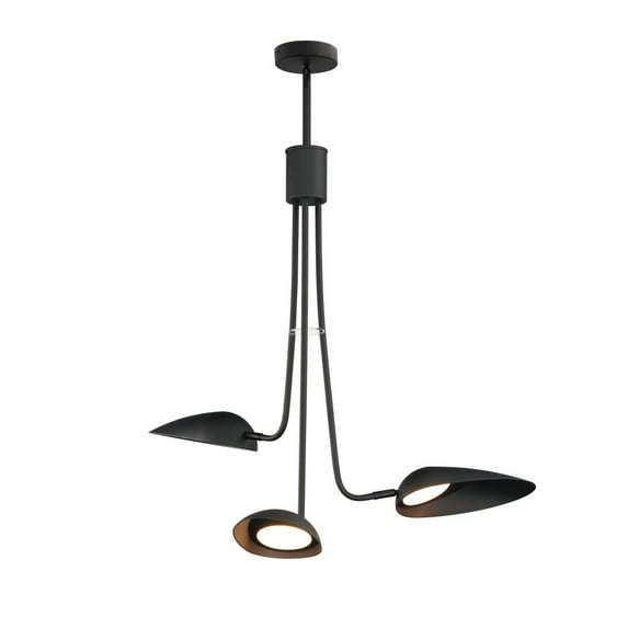E24093-BK-ET2 Lighting-Marsh - 27W 3 LED Pendant-32.75 Inches Tall and 28 Inches Wide
