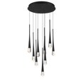 thumbnail image 1 of E24227-122BK-ET2 Lighting-Pierce - 27W 9 LED Pendant-19 Inches Tall and 19 Inches Wide-Black Finish, 1 of 5