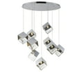 thumbnail image 1 of E24689-28PC-ET2 Lighting-Ice Cube - 27W 9 LED Pendant-8.75 Inches Tall and 33.5 Inches Wide-Polished Chrome Finish, 1 of 5