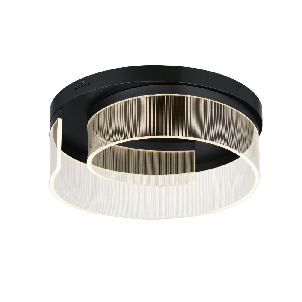 E24779-133BK-ET2 Lighting-Sonata - 35W 1 LED Flush Mount-7 Inches Tall and 19.75 Inches Wide