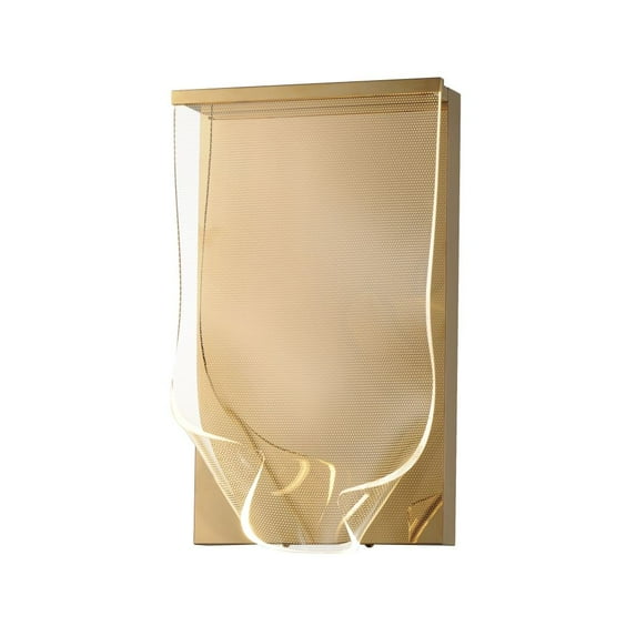 E24871-133FG ET2 Lighting Rinkle - 4.5W 1 LED Wall Sconce-16.5 Inches Tall and 9.25 Inches Wide