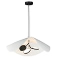 thumbnail image 1 of E24968-WTBK-ET2 Lighting-Carmen - 21W 3 LED Pendant-11 Inches Tall and 32 Inches Wide-Black Finish, 1 of 4