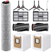 E25 Accessory Kit Replacement Parts Compatible with eufy Omni E25/E28 Robot Vacuum, 1 Set Rolling Brushes, 1 Roller Mops, 2 Filters, 2 Dust Bags, 4 Side Brushes, 1 Cleaning Brush
