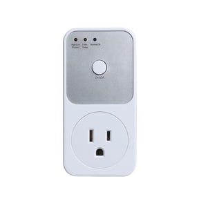 E25599US Multifunctional Refrigerator Voltage Protector, US Plug Automatic Electrical Socket, 3680W Surge Suppressor for Home Kitchen Appliances