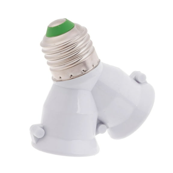 E26 E27 7 6 5 4 3 in 1 LED Light Bulbs Socket Adapter Splitter, Standard Lamp Holder Base Converter for Home Commercial
