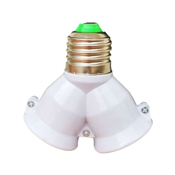 E26 E27 7 6 5 4 3 in 1 LED Light Bulbs Socket Adapter Splitter, Standard Lamp Holder Base Converter for Home Commercial