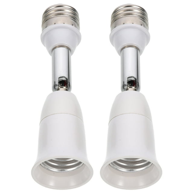 E26 E27 Light Socket Extenders Extension 180 Degree Adjustable Bendable Vertical Socket Extender