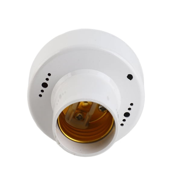 E26/E27 Remote Light Socket, ABS Plastic, 30/60min Timer, Convenient Wireless Control From Anywhere In The Room