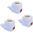 E26/E27 Socket Extension Adapter with Switch,Plugin Light Socket