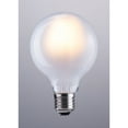 thumbnail image 1 of E26 G80 6W LED Light Bulb Frosted White 110x80mm Fits Zuo Styles 50106, 1 of 2