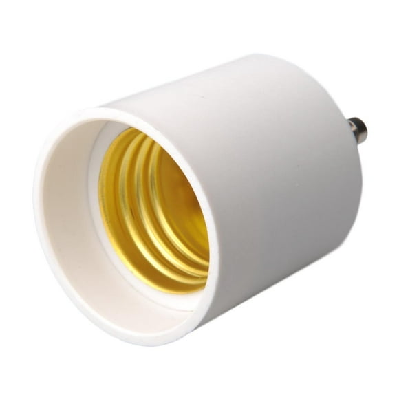 E26 Medium to GU24 Socket Adapter - 10 Pack - Converts E26 Medium Bulbs to GU24 Base Fixtures - Simple Installation - Versatile Lighting Solution - LumeGen