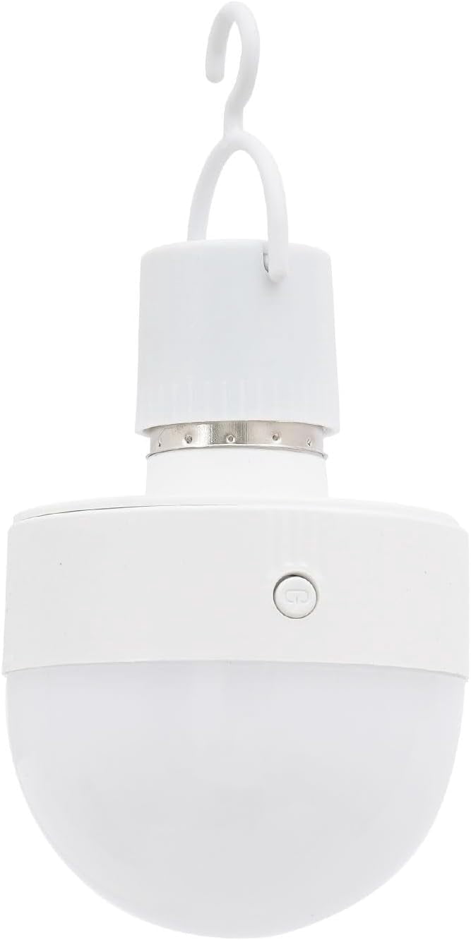 E26 Rechargeable Light Bulb with Remote Timer 3 Color Temperatures ...