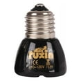 thumbnail image 1 of E27 110V/220V Pet Heating Light Bulb 25/50/75/100W Mini Infrared Ceramic Emitter Heat Lamp Bulb Black For Reptile Pet Brooder, 1 of 8