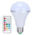 E27 16 Color RGB Bulb Colorful RGBW Bulb with Remote Control for Home