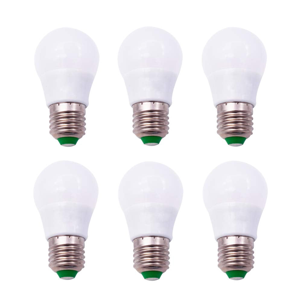 E27 3W SMD LED AC12V/DC12V-24V Light Bulb Warm White Pack of 6 (Non ...