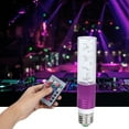 thumbnail image 1 of E27 AC85-265V 3W LED RGB Crystal Light Bulb Party Atmosphere Lamp with Remote Control(Purple), 1 of 5