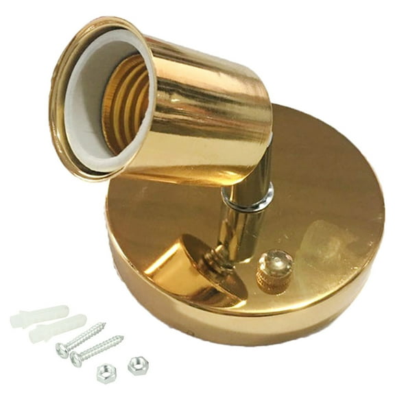 E27 Bulb Holder Modern Wall Lamps Sconces 180 Degrees Rotation Wall Lights Decor