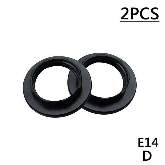 E27/E14 Lampshade Ring Adapter Black/White Light Shade Holder Collar Z7Z7 Adaptor Shade Home F9D0