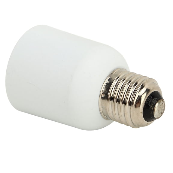 E27 to E40 Light Bulb Socket Adapter Converter, 2-Pack Heat Resistant Base Extender for LED Bulbs, 110-240V, Professional Grade Lighting Accessory for Home and Studio Use