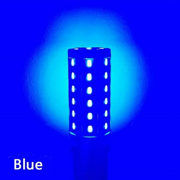 E27 LED 5W 10W 15WRed Blue Green Purple Ice Blue Golden 7Colors Lamp Light Corn Bulb Chandelier For decoration