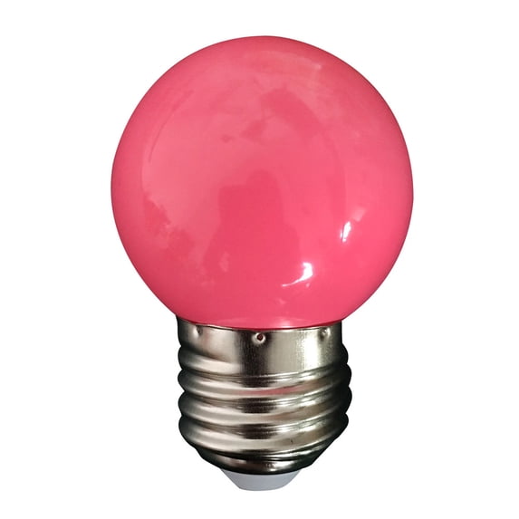 E27 LED Bulb, Czzoypi Energy Saving Color Changing Party Light, 0.5W 220V Decorative Incandescent Style Bulb for Home Decor, Pink