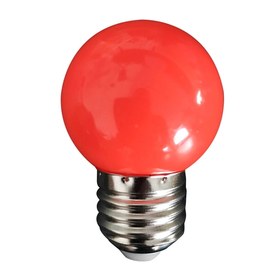 E27 LED Bulb, Czzoypi Energy Saving Color Changing Party Light, 0.5W 220V Decorative Incandescent Style Bulb for Home Decor, Red