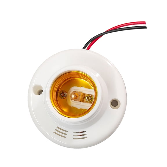 E27 LED Sensings Light Holder Sound Light Control Light Socket for Safety Lighting in Garages Energy Saving LED
