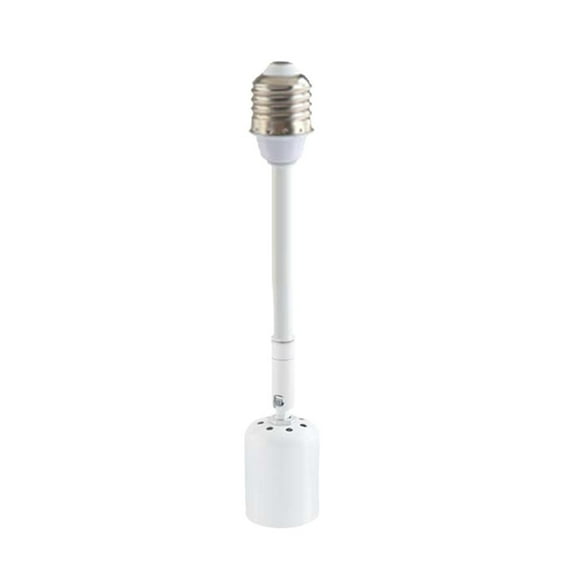E27 Light Bulb Holder with Ceramics Extendable and Rotatable Light Adapter Converters for Home Lighting