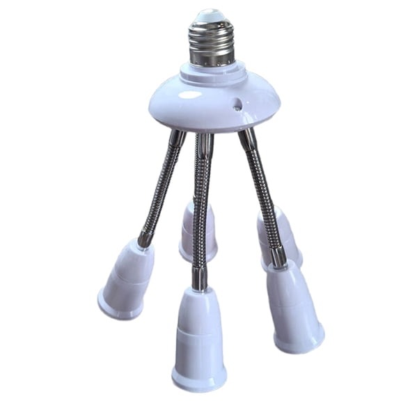 E27 Light Socket Splitter Household Lamp Bases Photography Adapter Converter Ajustable Multi E27 Light Bulb Adapter