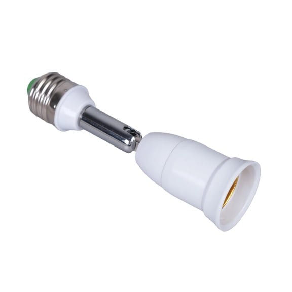 E27 Light Sockets Extenders Adapters 60W Capacity Fireproof PBTs Construction For LED Bulbs And Fan