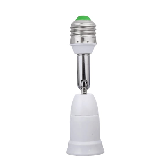 E27 Light Sockets Extenders Adapters 60W Capacity Fireproof PBTs Construction For LED Bulbs And Fan