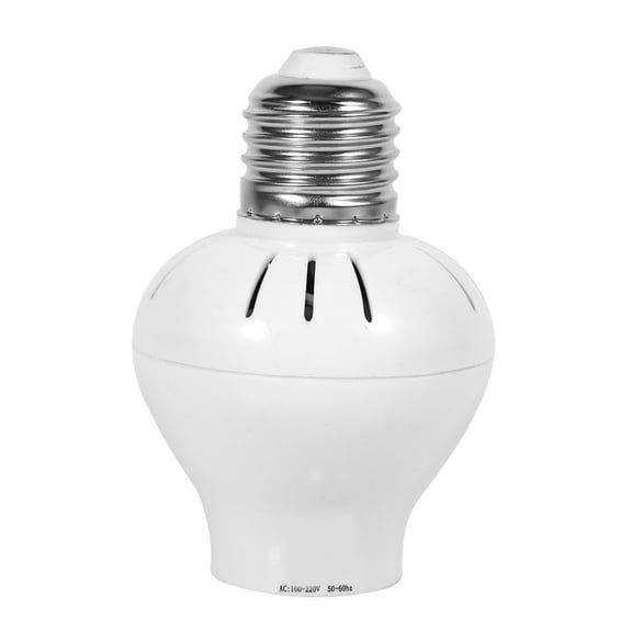 E27 Motion Sensor Light Socket, Ac 100-240V Screw Bulb Adapter, Adjustable Lightweight For Led Lights Incandescent Bulb