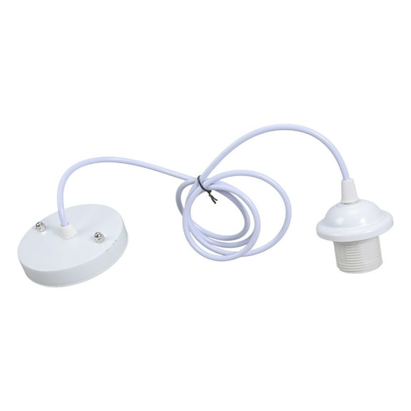 E27 Pendant Light Fitting Screw Lamp Holder Ceiling Lamp Holder Socket Lamp Base With 1.5m Hanging Wire