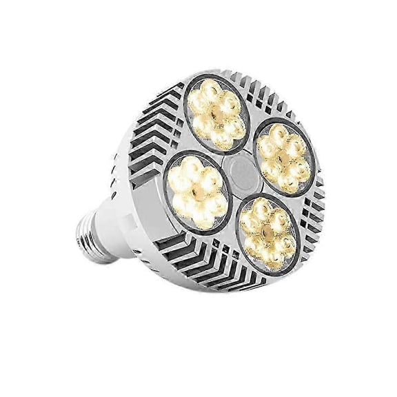 E27 Plant Lamp Light Bulb 35w Led Plant Grow Light Full Spectrum Warm White Light For Indoor Garden