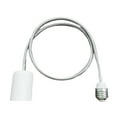 thumbnail image 1 of E27 Rotate Lamp Holder Heat Resistant Ceramic Adapter Flexible Rotation For Ceiling Lights Bathroom Fixtures 400W Power, 1 of 9