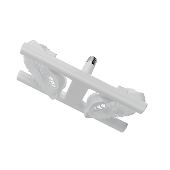 E27 Screw Base Double Head Ceiling Fan With LED Light Remote Control Exhaust Fan Light For Living Room Bedroom Offices