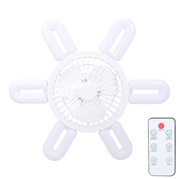 E27 Screw Base Fan Bulb 60W Energy Saving Fan Light Efficient Cooling Lamp E27