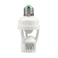 thumbnail image 1 of E27 Socket Converter With PIR Motion Sensor LED Lamp Base Intelligent Switc, 1 of 7