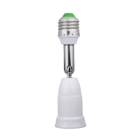 E27 Lamp Sockets Extension Flexible 180 Degree Rotatable Adapters For LED Bulbs Fan And Light With 13.5Cm Length
