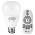 thumbnail image 1 of E27 led dimmable light bulbs ac85-265v 6/9/12w  wireless remote rf bulbs, 1 of 5